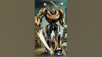 Countries as Transformers #ai #transformers #france #egypt #india #italy #country @RealityAiShorts