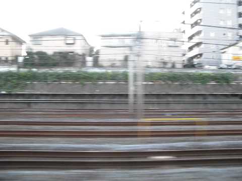 下りフレッシュひたち上野駅発車後の自動アナウンス