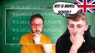 British Guy Reacting to 8 Ways British and American Education Systems Are Very Different