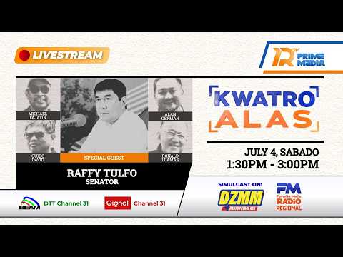 KWATRO ALAS | JULY 04, 2026 | Livestream
