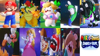 Mario + Rabbids Sparks of Hope -All Idle Animations