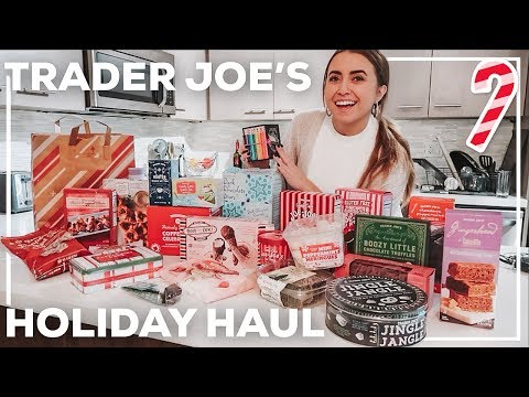 TRADER JOE'S HOLIDAY HAUL 2019! | Morgan Yates