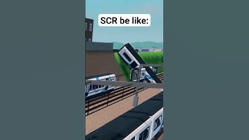SCR is very broken... #scr #railway #train #roblox