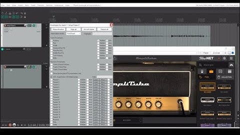 Amplitube 5 Program changes in DAW/Reaper