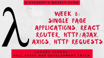 Lambda School Week 8: Single Page Apps | Full Stack Web Development Academy | travelDev Vlogs (168)