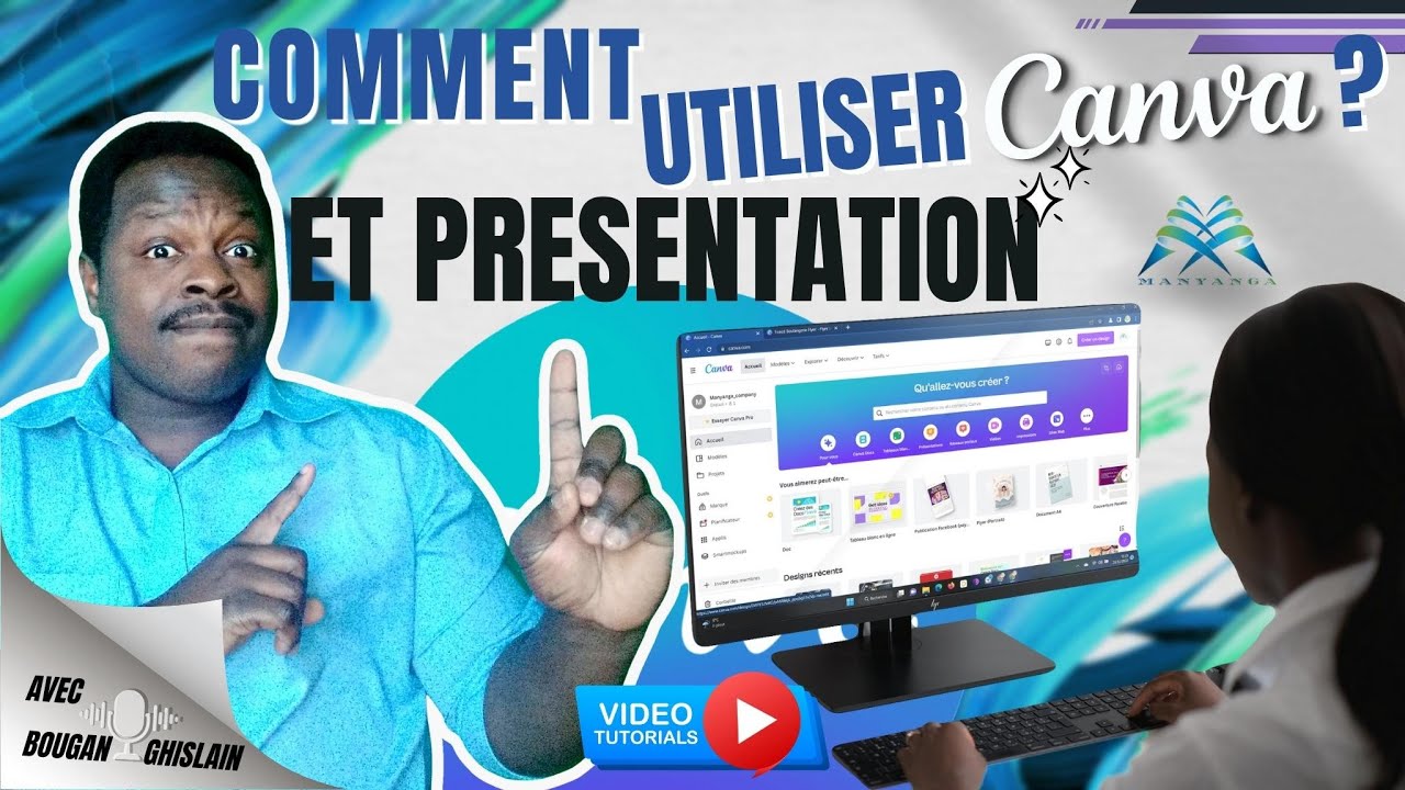 Comment utiliser canva et presentation tuto canva youtube