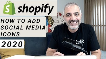 Easy way how to add social media icons on Shopify