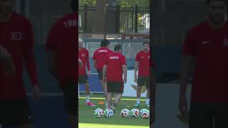 TÜRKIYE Soccer Team's Intense Training Session Warm-Up Drills #shorts