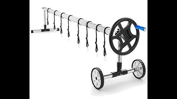 Installation Instructions Video For Nollapo Pool Cover Reel Set 14/18/21 FT