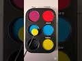 Guess the color |Crimson+Azure+yellow #asmr #AcrylicPainting #shorts #fyp