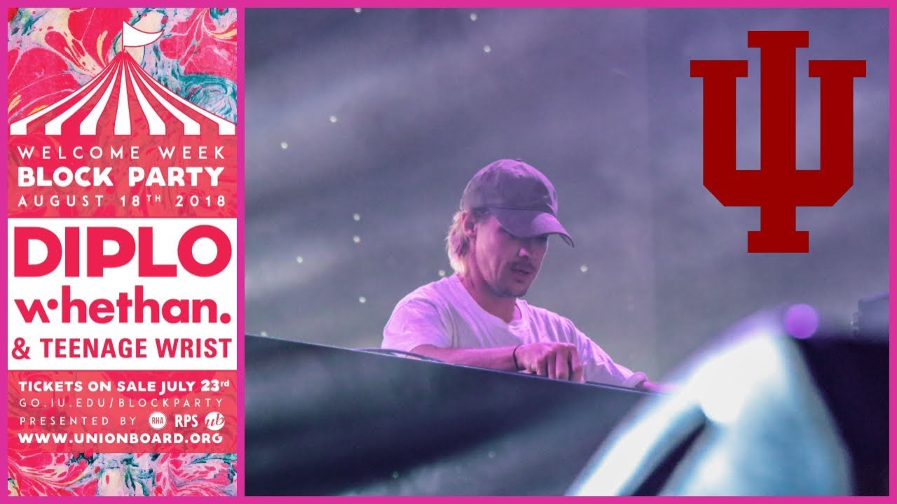 IU Block Party 2018 Diplo, Whethan, Teenage Wrist YouTube