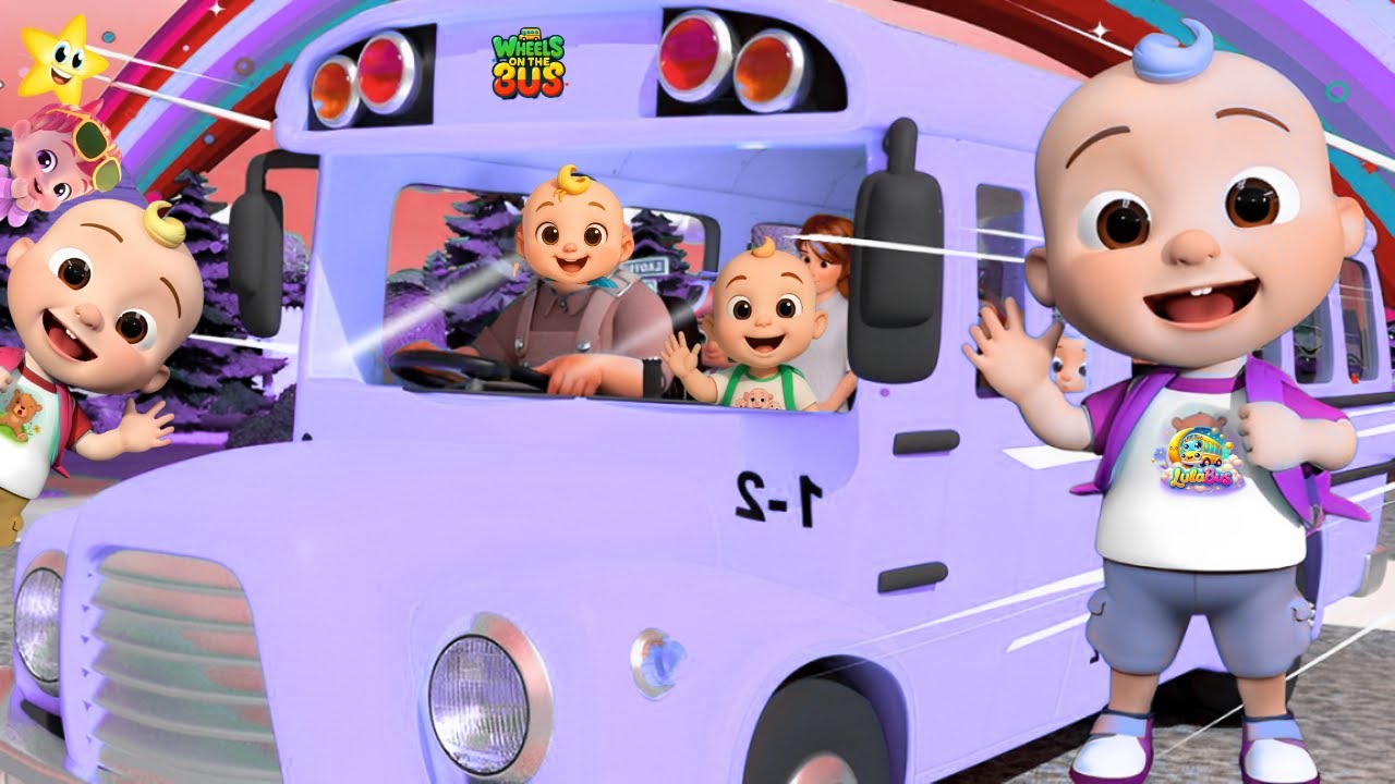 🚍 Wheels on the Bus Sound Variations Remix 🎶 || Several Version | Lullabus Nursery Rhymes