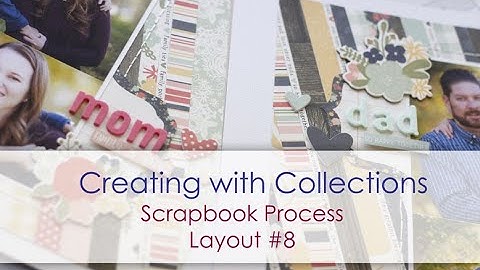 "Dad and Mom" | Creating with Collections | Multi Photo Video Hop | Process Video #134