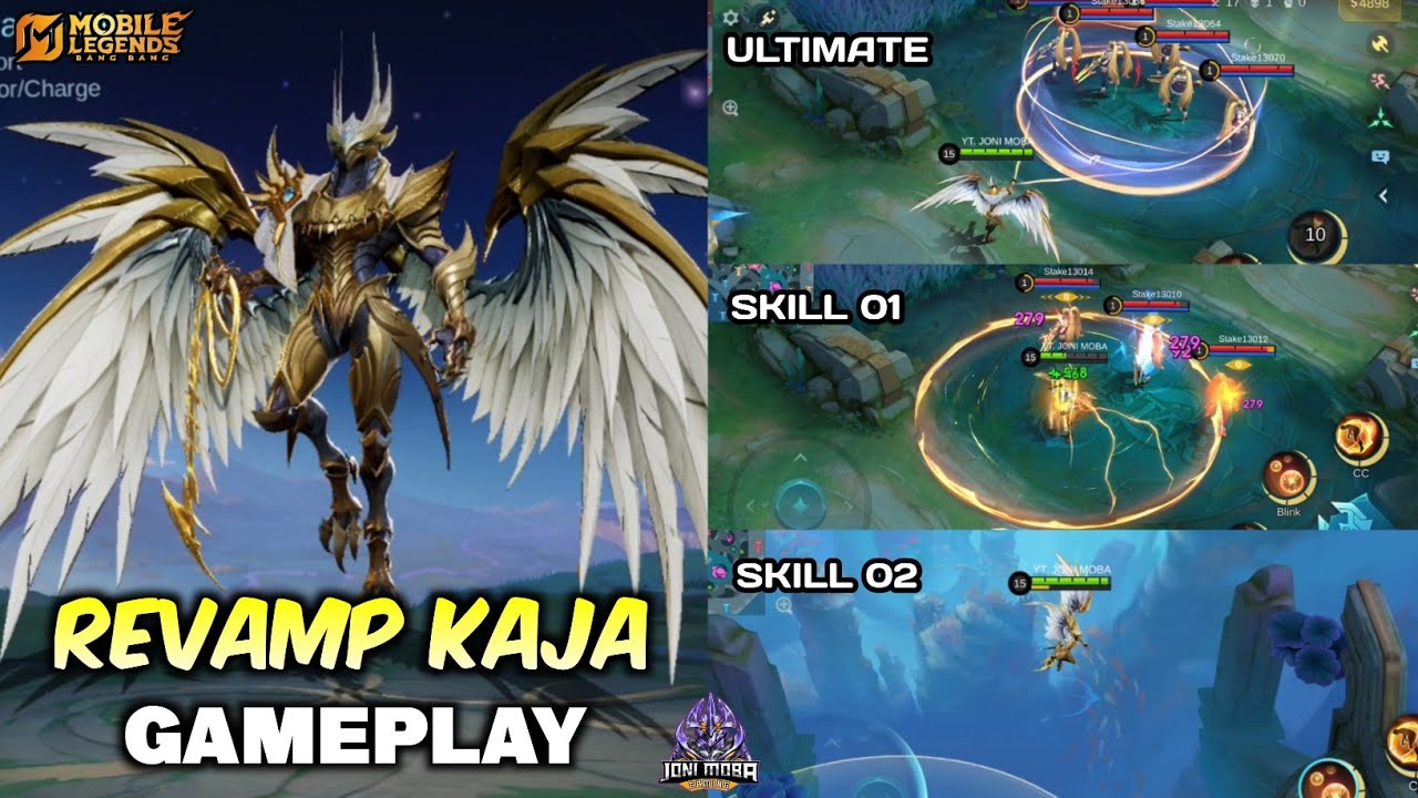 Kaja Rework REVAMPED KAJA - NEW MODEL & NEW SKILLS - GAMEPLAY MOBILE LEGENDS - YouTube