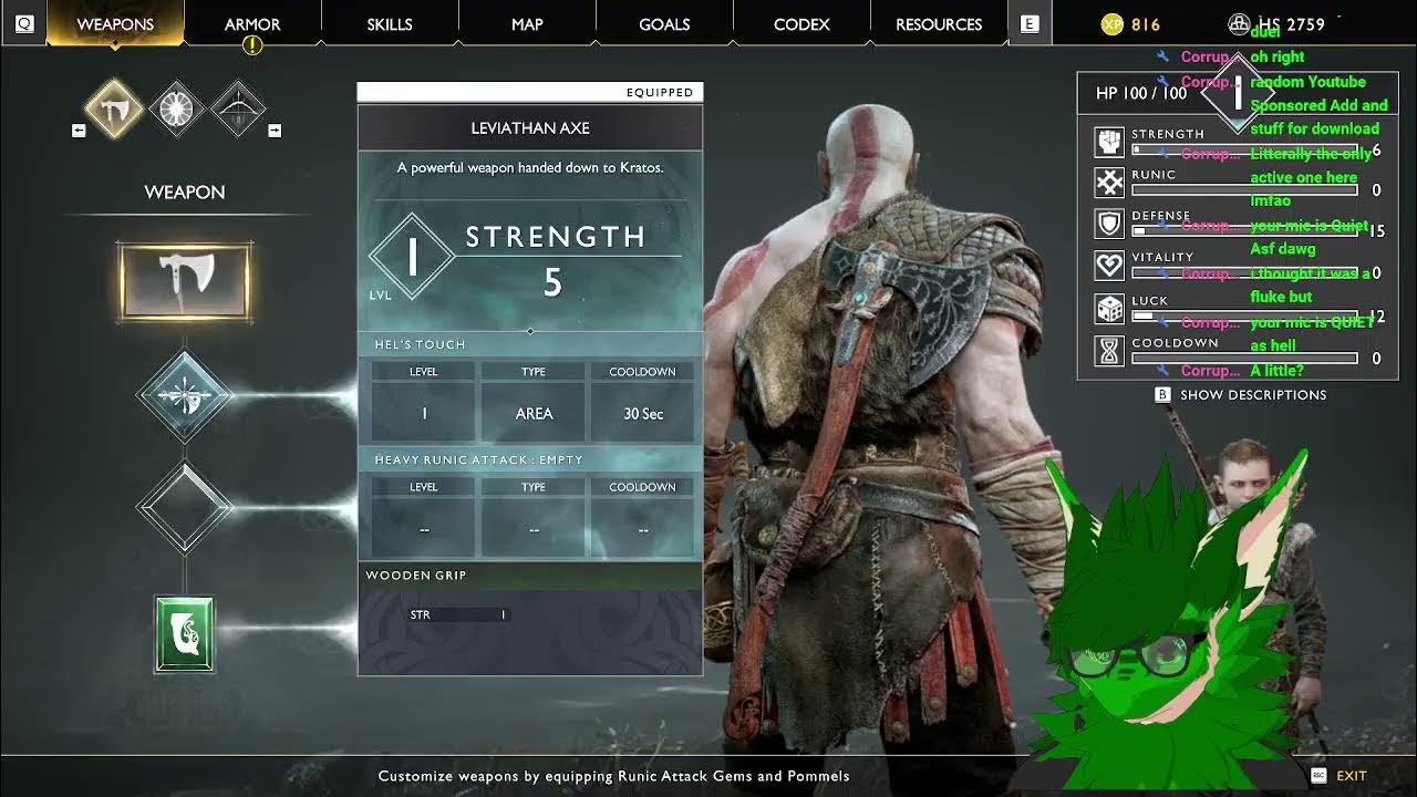 mayonnaise on an escalator God of war YouTube