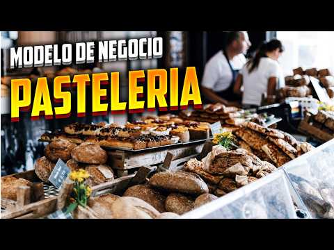 Modelo de Negocio de una Pastelería 🍰 9 bloques Lienzo Canvas 📊