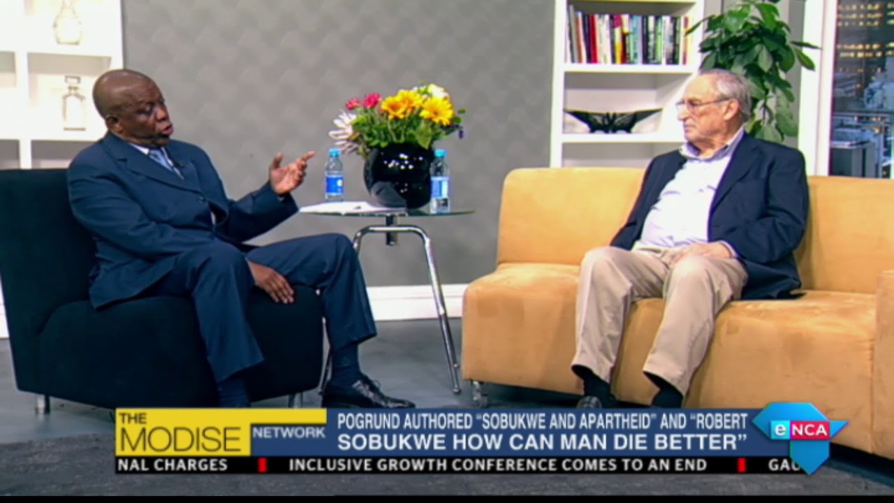 Author Benjamin Pogrund on the life of Robert Sobukwe. Part 3