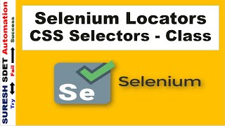Selenium/Cypress Locators | CSS Selectors with Class