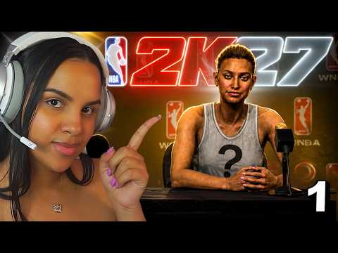 I STARTED THE W CAREER IN NBA 2K27!! I CAN'T BELIEVE I GOT THIS BUILD!