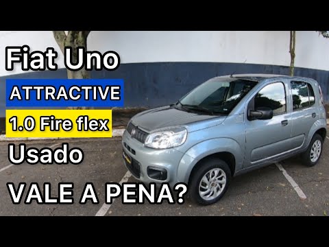 Fiat UNO Attractive 1.0 Fire USADO vale a pena? Problemas comuns, custo de manutenção e consumo