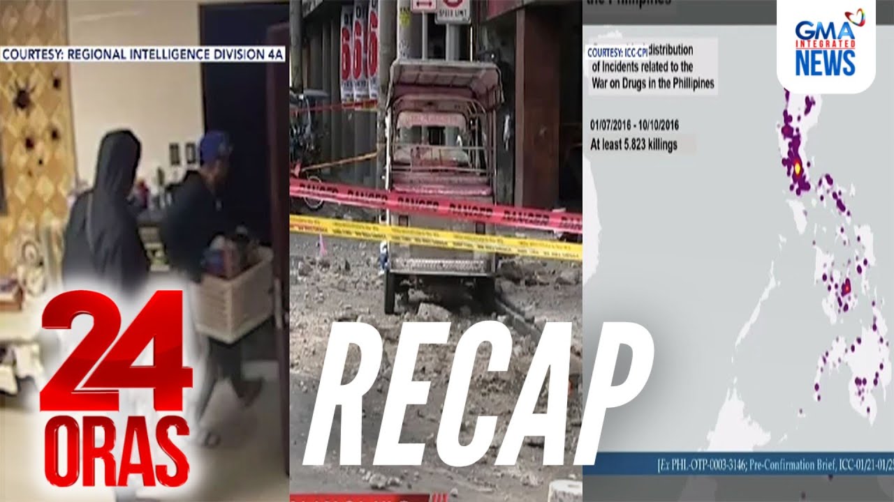 24 Oras: (Part 2) Rider, nabagsakan ng tipak ng kongkreto; Confirmation of charges hearing...;  atbp