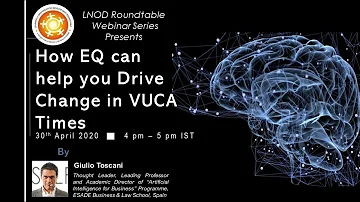 How EQ can help you Drive Change in VUCA Times   Giulio Toscani