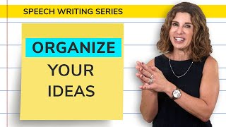 Persuasive Speech Outline | How to Write a Speech 2/5 | The POWER Method
