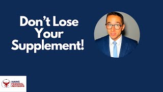 How to Maximize the FERS Supplement for Special Provision Employees