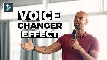 Filmora 12 - Voice Changer Effect