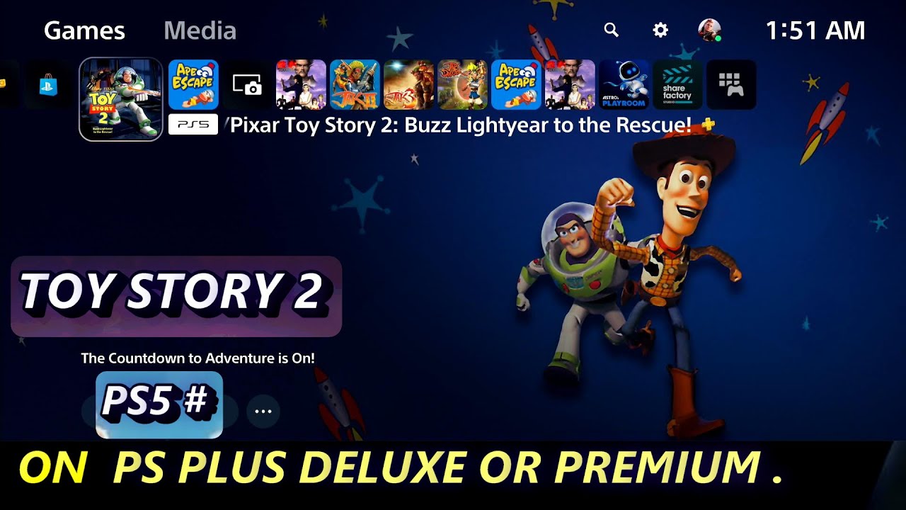Parece que Toy Story 2 llegará al PS5