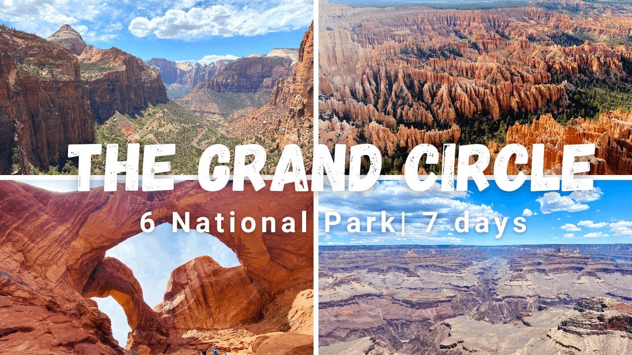The grand circle road trip in 7 days 7 youtube