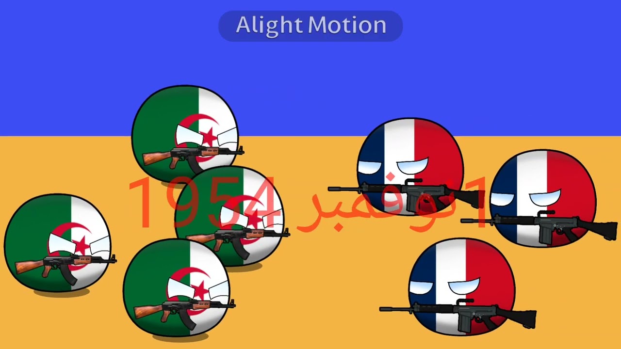 الجزائر ضد فرنسا 1800 1962