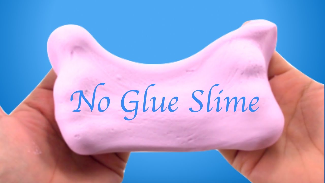Diy How To Make Slime Without Glue Borax Liquid Starch Or Detergent Oobleck Slime Youtube
