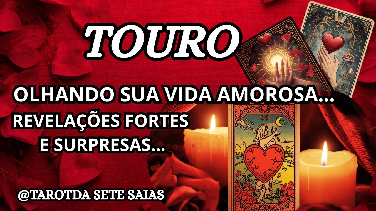 💕TOURO💞VOCÊ VAI PERCEBER NAS ATITUDE E SEMPRE ESTÁ POR PERTO! ESSA PESSOA ESTÁ DE OLHO EM VOCÊ....