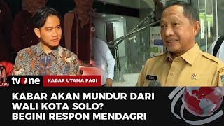 Gibran Mundur dari Jabatan Wali Kota Solo? | Kabar Utama Pagi tvOne