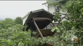 NWS Officials Assessing Storm Damage In Parker