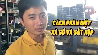 HOW TO DISTINGUISH BETWEEN PURLINS AND BOX IRON #purlin #boxiron #myhousemakesmetal #youtubeshorts
