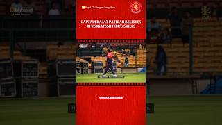 CAPTAIN RAJAT PATIDAR BELIEVES IN VENKATESH IYER'S SKILLS 😊 | RCB - IPL 2026 | #BoldBrigade #Shorts