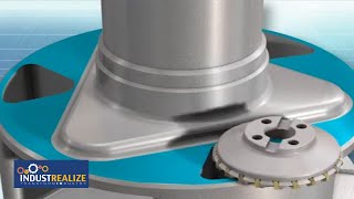 ISCAR INDUSTREALIZE - Wind Power - Planetary Carrier - Face Milling