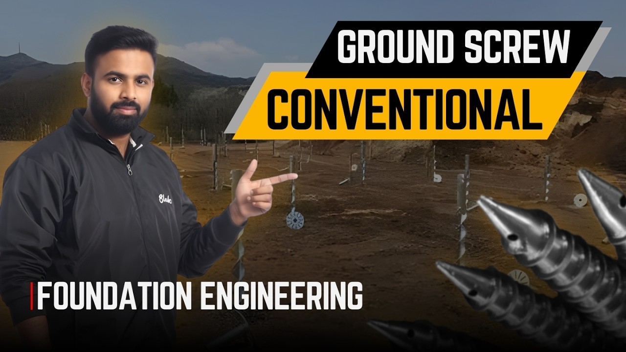 Solar Foundation Casting on Rough Land | Conventional and Ground Screw Casting | Rewa MP