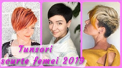 20 Modele De Tunsori Par Scurt Blond 2019