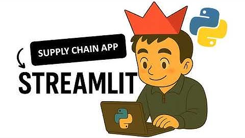 Create Your First Supply Chain Analytics Web App (Python + Streamlit)