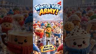 Winter Vibe Army Is Back! ☕❄️😂 | Desi Winter 3D Animation #Shorts