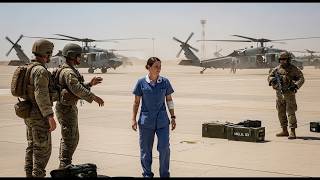They Told the Limping Nurse to Step Aside—Until 4 Marine Helicopters Landed Asking for “Angel Six