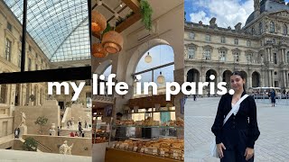 Paris vlog: first weekend in Paris | tourist activities, good food, flower shopping, exploring Paris
