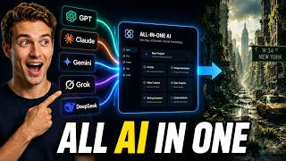 This All-in-one AI will replace ALL of them - ChatGPT, Claude, Gemini, Grok, Midjourney ! screenshot 4