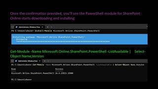 How to Install the SharePoint Online PowerShell Module
