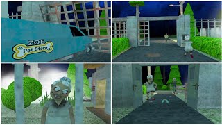 All Escape Ending Scenes - Granny And Grandpa 5 Origin