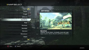 CoD Ghosts: Loading Screen, FFA With the ARX-160 on WhiteOut