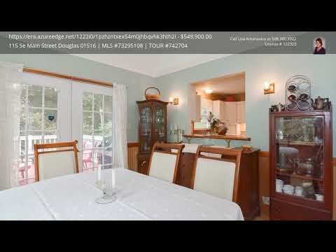 115 Se Main Street, Douglas, MA home video tour